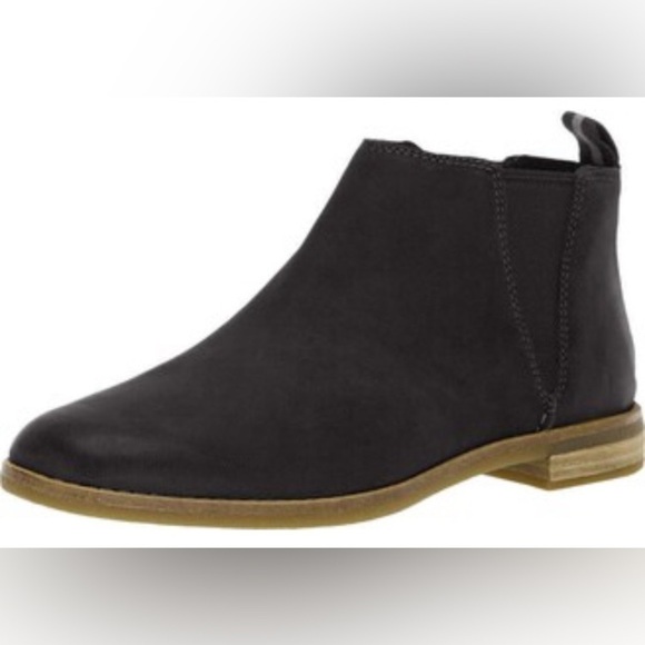 Sperry Seaport Daley pull on ankle boots black size 6 - Picture 1 of 9
